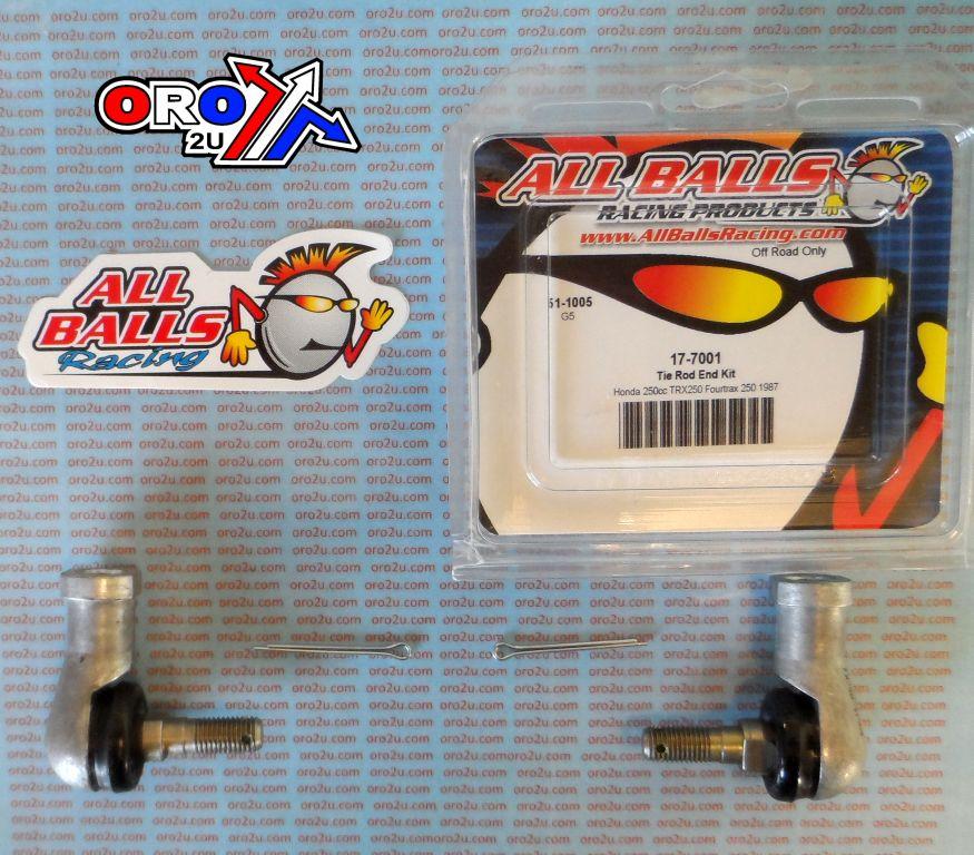 TIE ROD END KIT TRX250 1987, ALLBALLS 51-1005 HONDA thumbnail 3