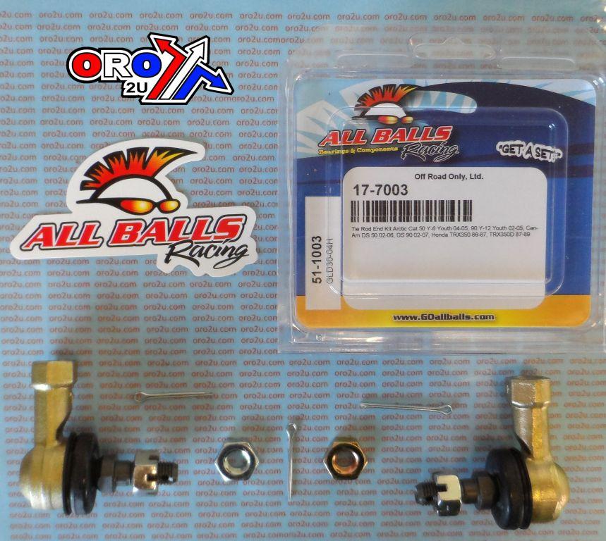 TIE ROD END KIT TRX350 YFM90, ALLBALLS 51-1003 thumbnail 2