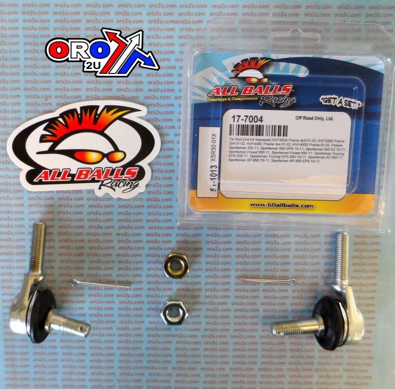 TIE ROD END KIT POLARIS KAW, ALLBALLS 51-1013 KVF 300 400 thumbnail 2