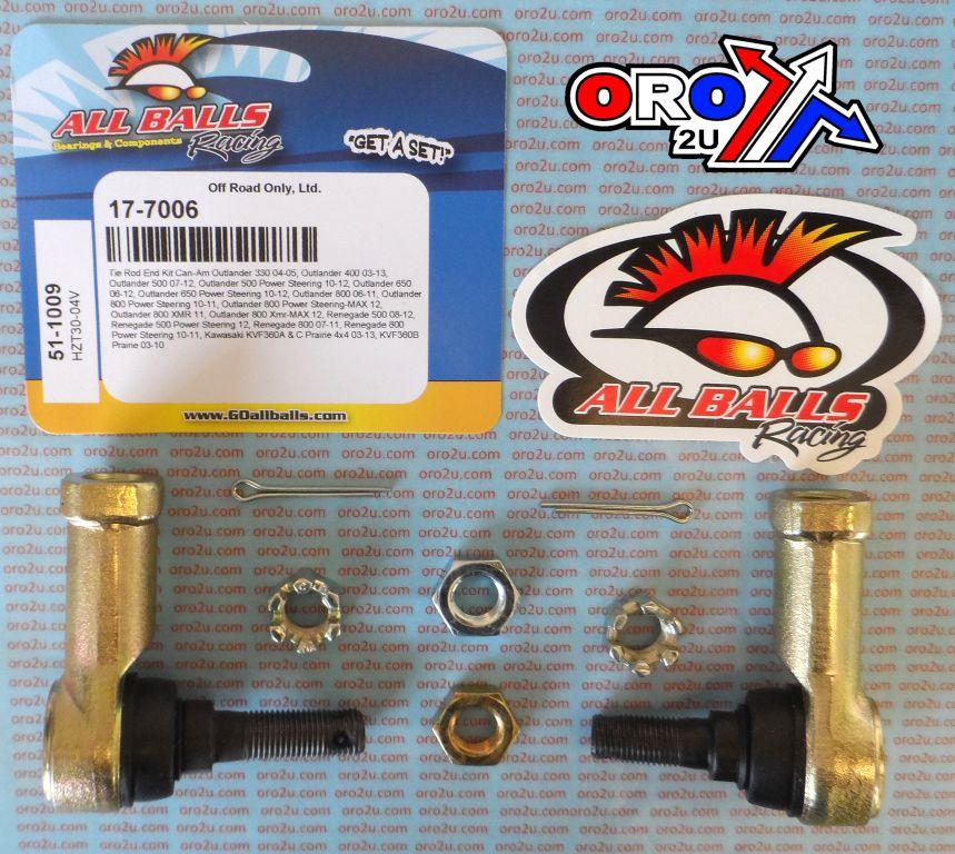 TIE ROD END KIT CAN-AM, ALLBALLS 51-1009 KVF360A thumbnail 2