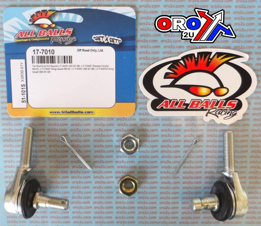 TIE ROD END KIT LT King Quad, ALLBALLS 51-1015 SUZUKI ATV thumbnail 2