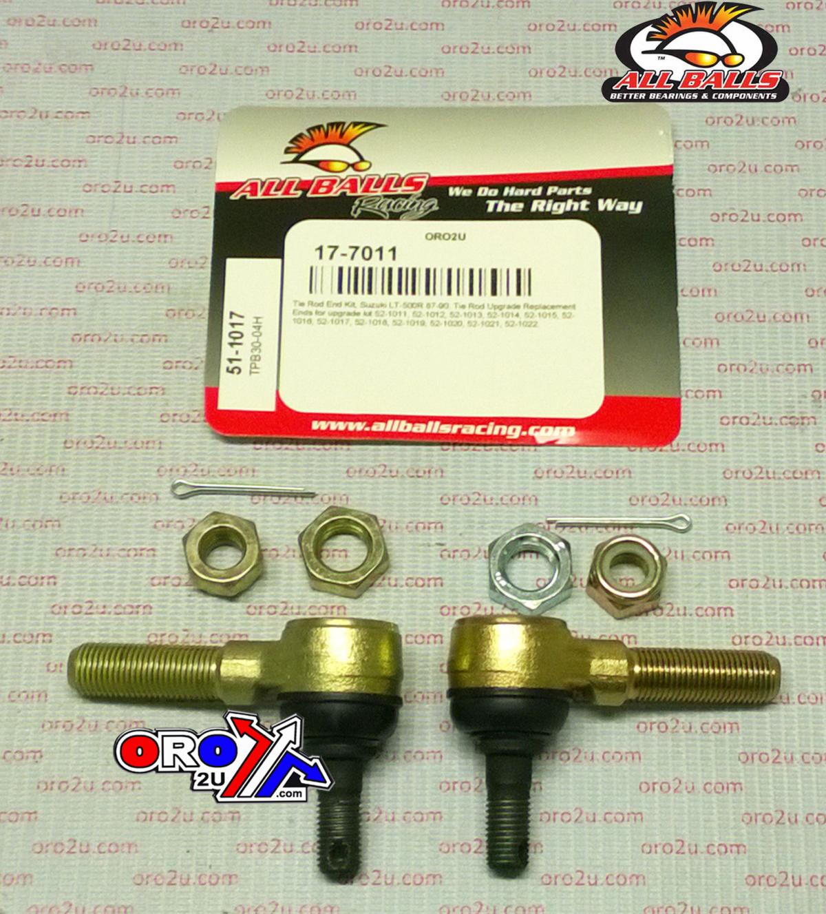 TIE ROD END KIT SUZUKI LT500, ALLBALLS 51-1017 Arctic Cat thumbnail 2