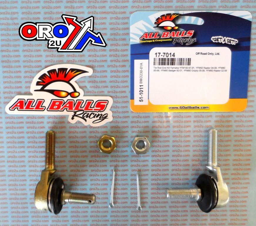 TIE ROD END KIT YFM80 YFM50, ALLBALLS 51-1011 YAMAHA ATV thumbnail 2