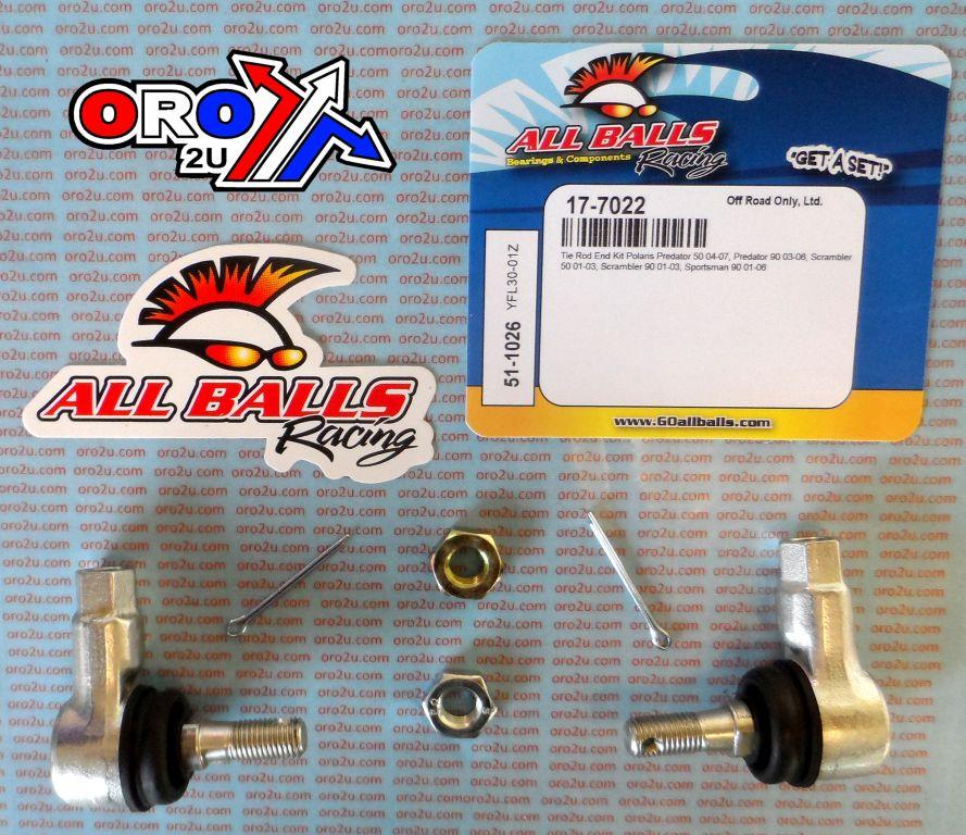 TIE ROD END KITS Polaris YAM, ALLBALLS 51-1026 thumbnail 2