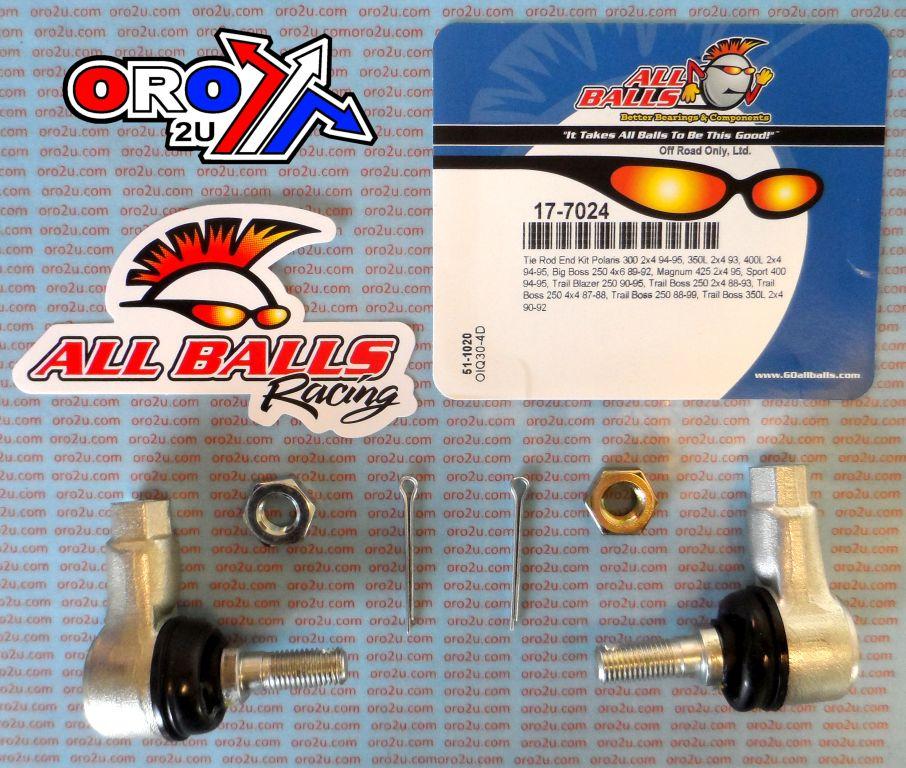 TIE ROD END KIT, ALLBALLS 51-1020 thumbnail 2