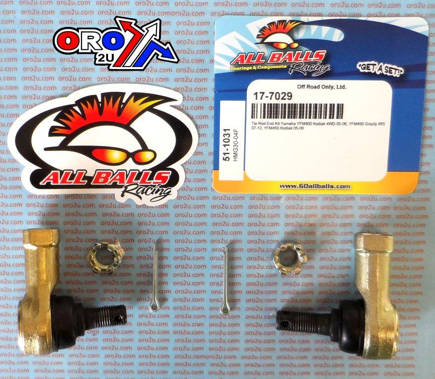TIE ROD END KIT YAMAHA YFM, ALLBALLS 51-1031 thumbnail 2