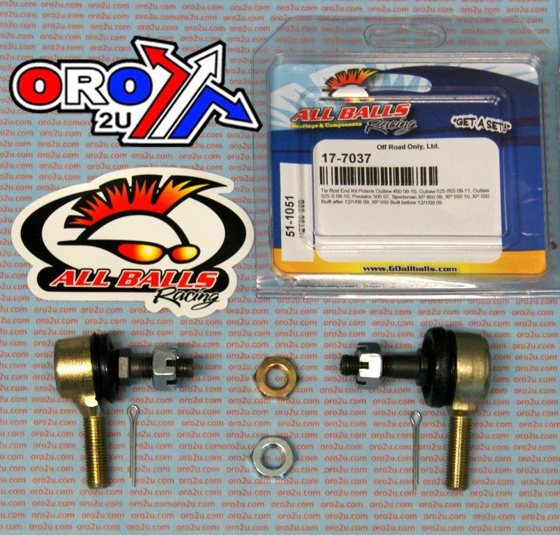 TIE ROD END KIT Polaris:, ALLBALLS 51-1051 thumbnail 2