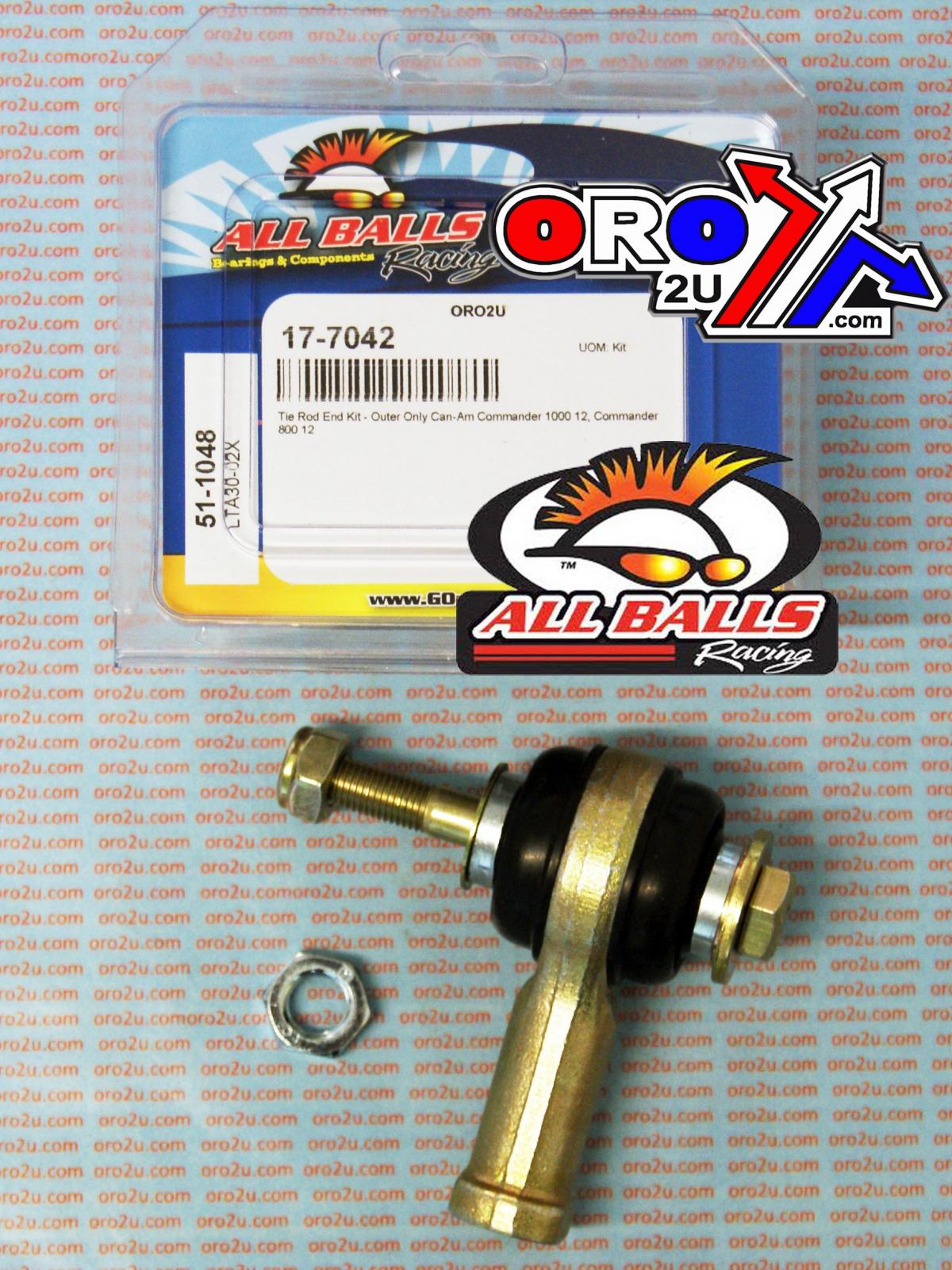 TIE ROD END KIT Can-Am, ALLBALLS 51-1048 Commander thumbnail 2