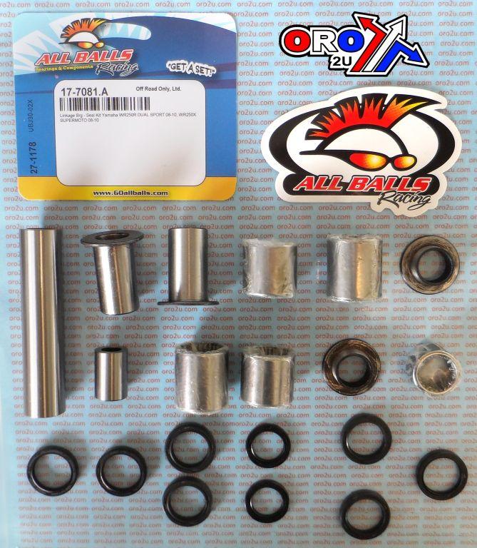 SWINGARM LINKAGE KIT WR250, ALLBALLS 27-1178 YAMAHA thumbnail 2