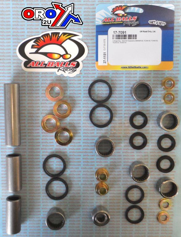 SWINGARM LINKAGE KIT HUSKY, ALLBALLS 27-1151 HUSQVARNA thumbnail 2