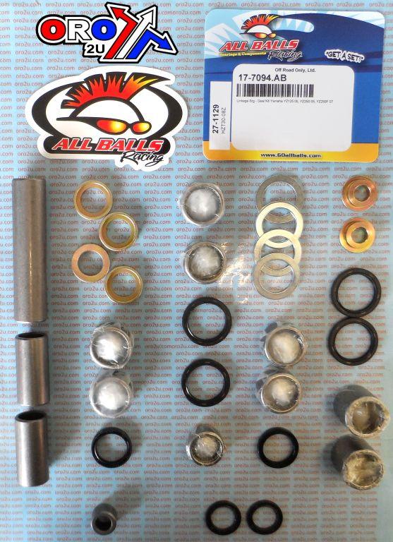SWINGARM LINKAGE KIT YZ125 250, ALLBALLS 27-1129 YAMAHA thumbnail 2