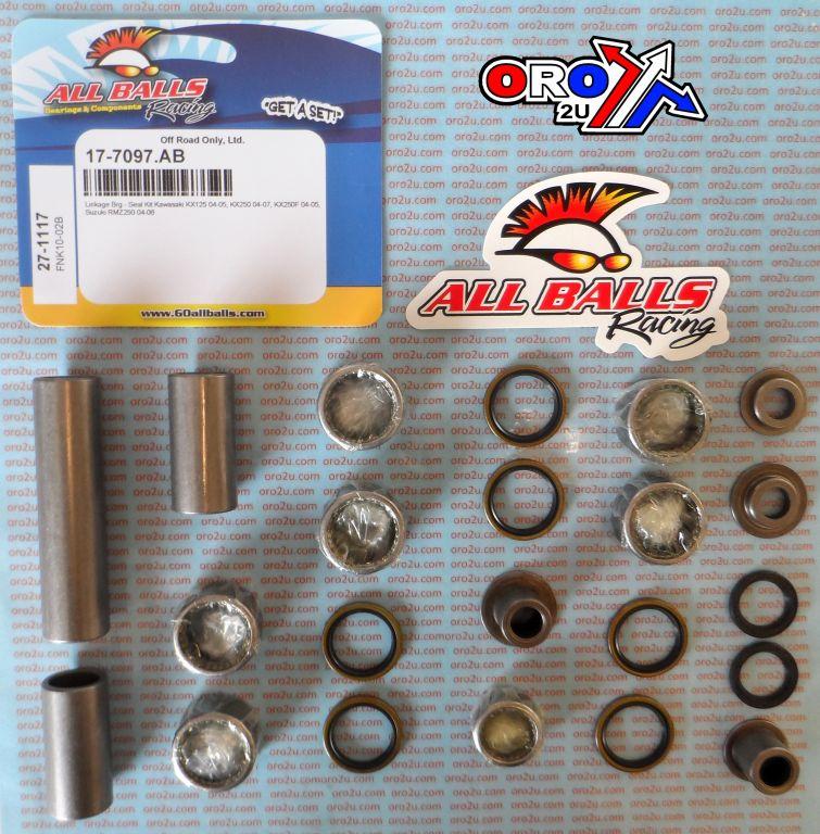 SWINGARM LINKAGE KIT KX RM, ALLBALLS 27-1117 KAWASAKI thumbnail 2
