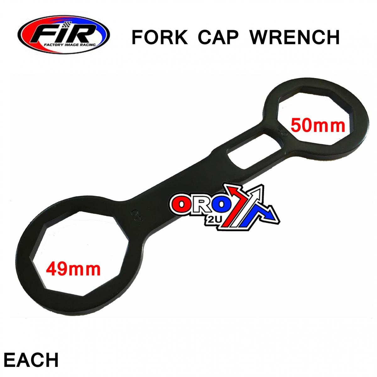FORK CAP WRENCH 3-in-1, 49 & 50mm DUAL ENDED TOOL thumbnail 3