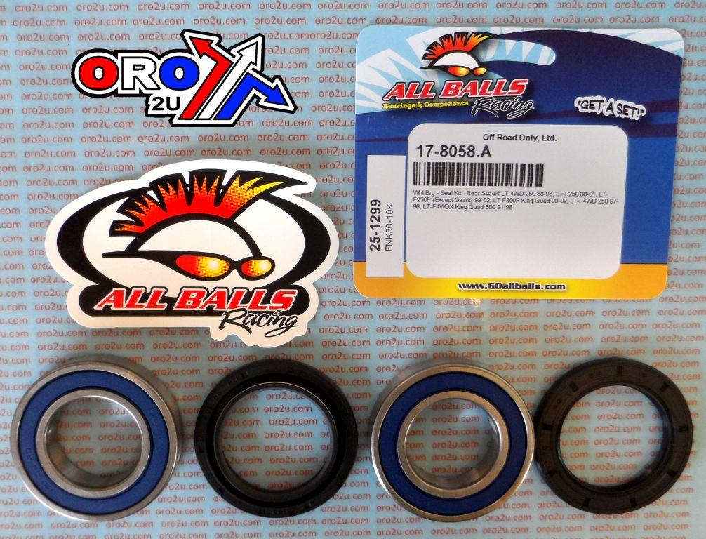 WHEEL BEARING KIT REAR LF-F, 1146 SUZUKI ATV thumbnail 2