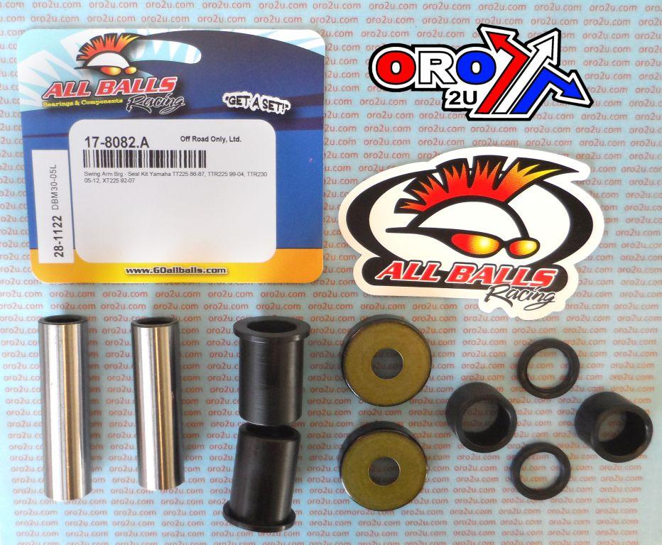 SWINGARM BEARING KIT ALLBALLS, ALLBALLS 28-1122 YAMAHA TT/TTR 225/230 86-22 thumbnail 2