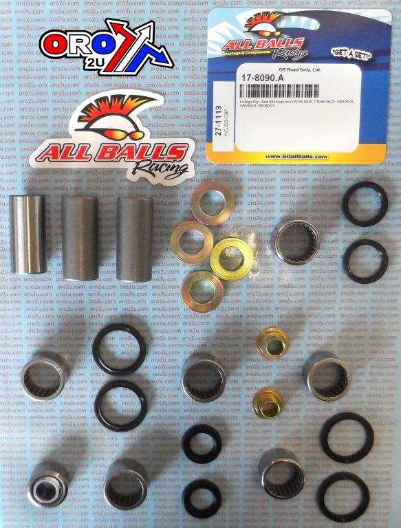 SWINGARM LINKAGE KIT WR/CR, ALLBALLS 27-1119 HUSQVARNA thumbnail 2