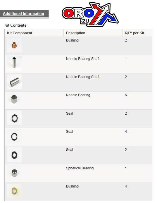 SWINGARM LINKAGE KIT WR/CR, ALLBALLS 27-1119 HUSQVARNA thumbnail 3