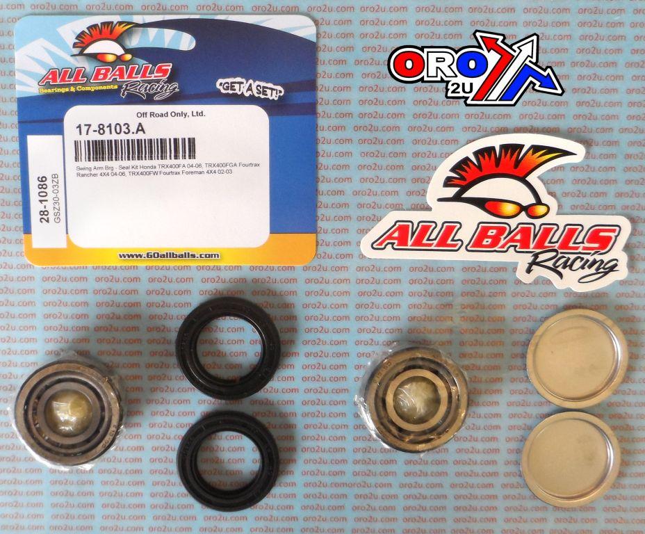 SWINGARM KIT 02-04 TRX400 4x4, ALLBALLS 28-1086 HONDA thumbnail 2