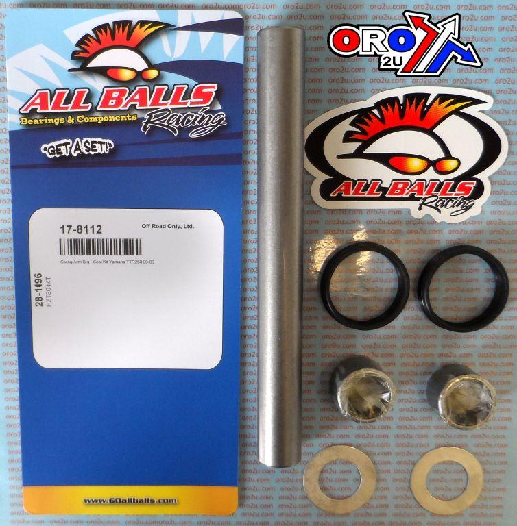 SWINGARM BEARING KIT ALLBALLS, ALLBALLS 28-1096 YAMAHA TTR250 99-06 thumbnail 2