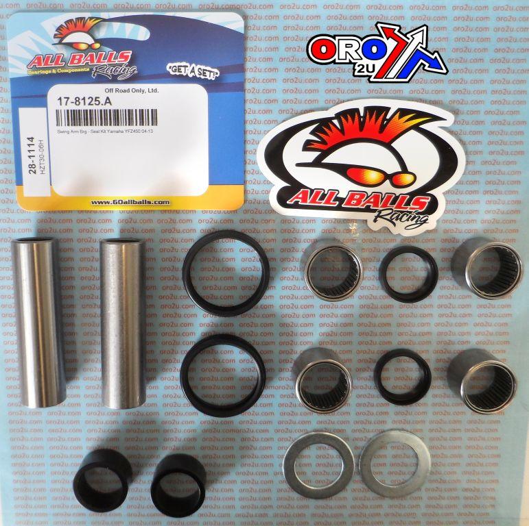 SWINGARM KIT YFZ450 04-14, ALLBALLS 28-1114 YAMAHA thumbnail 2