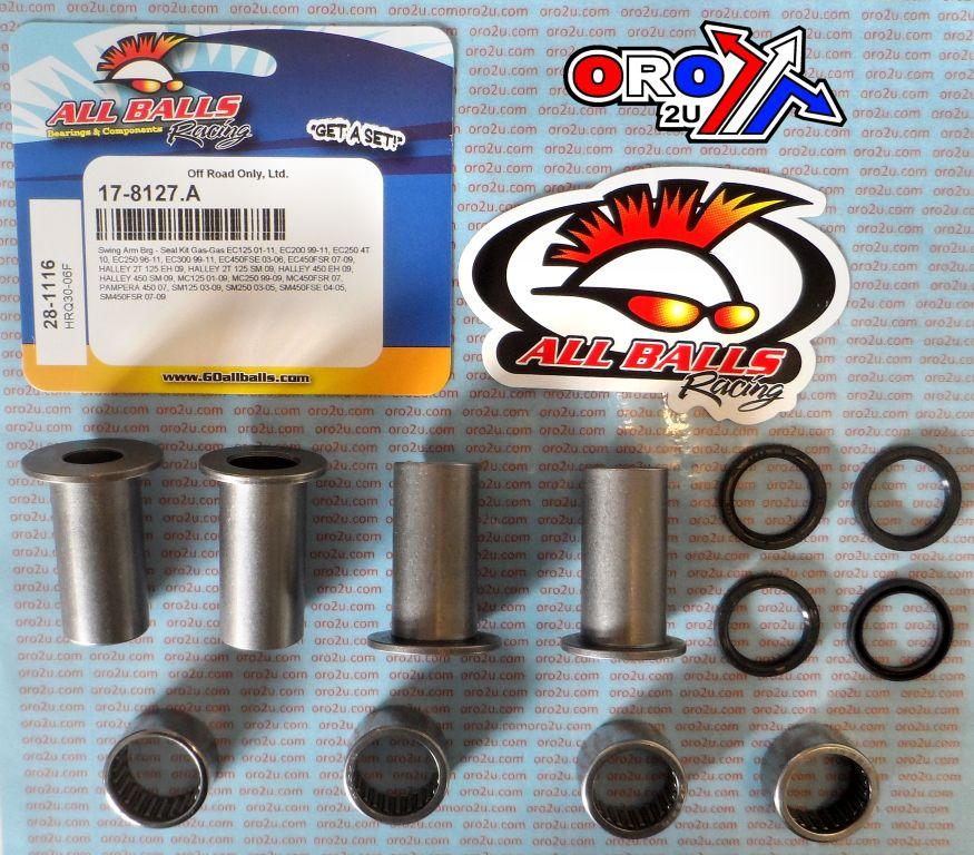 SWINGARM BEARING KIT ALLBALLS, ALLBALLS 28-1116 GAS-GAS thumbnail 2