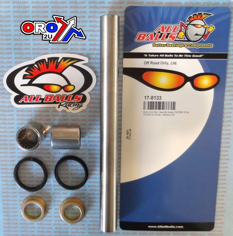 SWINGARM BEARING KIT ALLBALLS, ALLBALLS 28-1051 HONDA TRX250/300 87-09 thumbnail 2