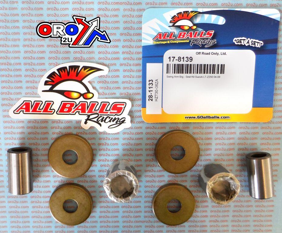 SWINGARM BEARING KIT ALLBALLS, ALLBALLS 28-1133 SUZUKI LT-Z250 04-09 thumbnail 2