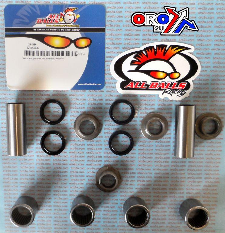 SWINGARM BEARING KIT ALLBALLS, ALLBALLS 28-1186 KAWASAKI KFX450R 08-14 thumbnail 2