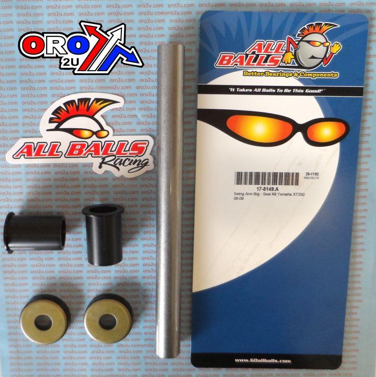 SWINGARM BEARING KIT ALLBALLS, ALLBALLS 28-1192 YAMAHA XT/XTZ250 07-22 thumbnail 2