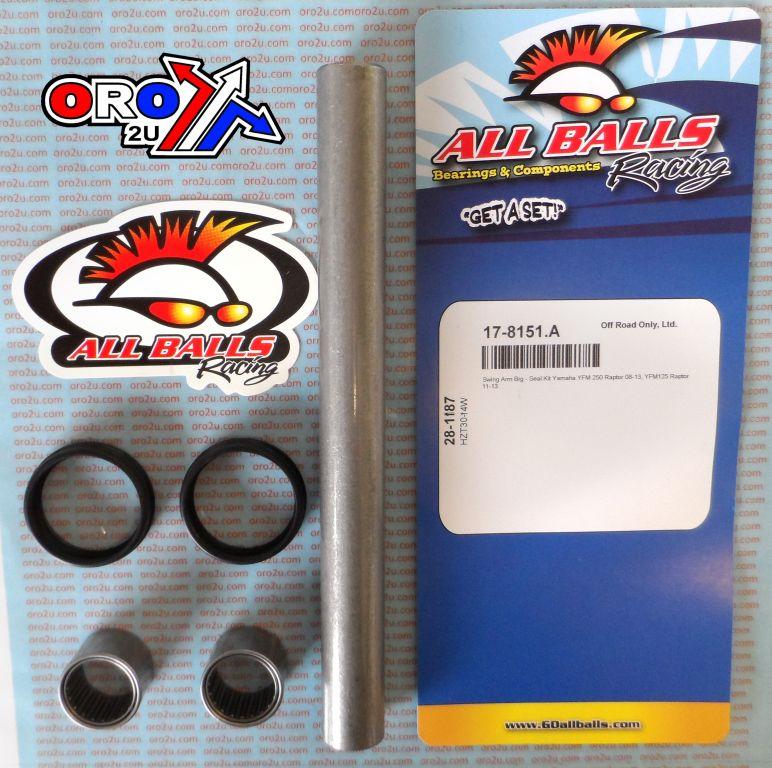 SWINGARM BEARING KIT ALLBALLS, ALLBALLS 28-1187 YAMAHA YFM 125/250 ATV thumbnail 3