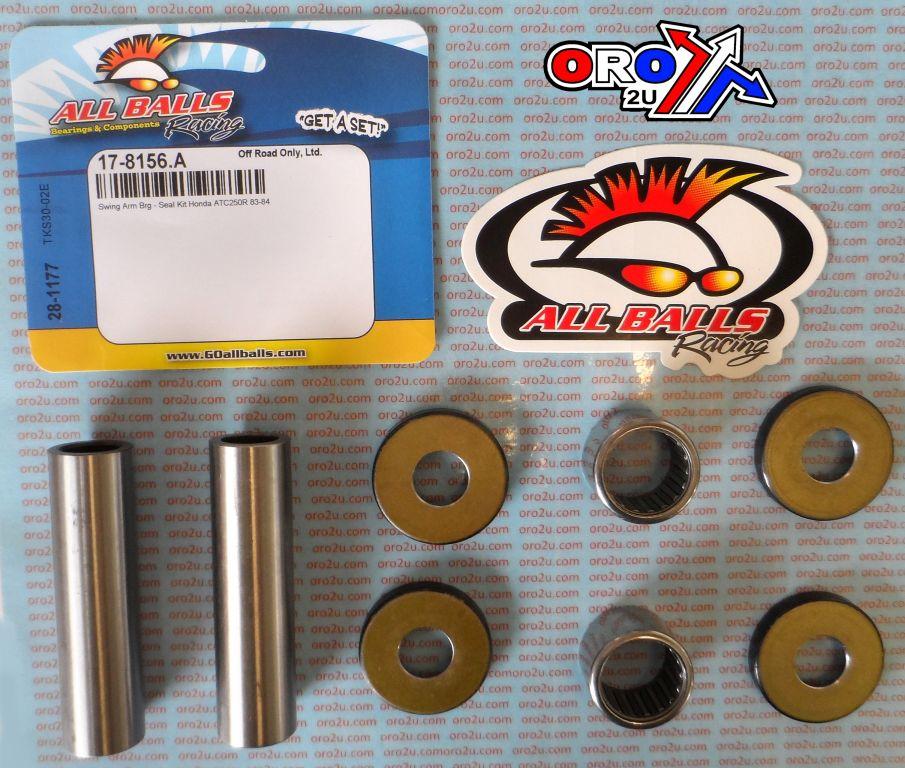 SWINGARM BEARING KIT ALLBALLS, ALLBALLS 28-1177 HONDA ATC 250R 83-84 thumbnail 2