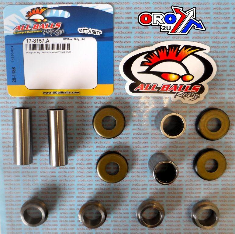 S/SEED USE PART NO 17-8131 SWINGARM BEARING KIT ALLBALLS, ALLBALLS 28-1188 HONDA ATC 250R 85-86 thumbnail 2