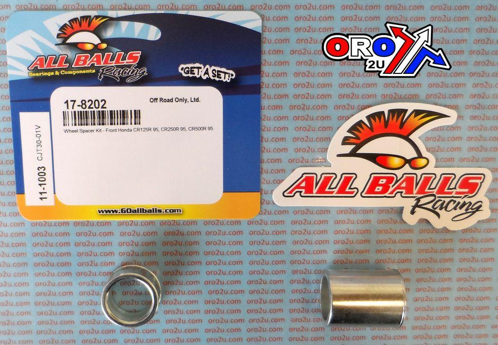 WHEEL SPACER KIT CR 1995, ALLBALLS 11-1003 HONDA FRONT, Honda CR125R 95, CR250R 95, CR500R 95 thumbnail 2