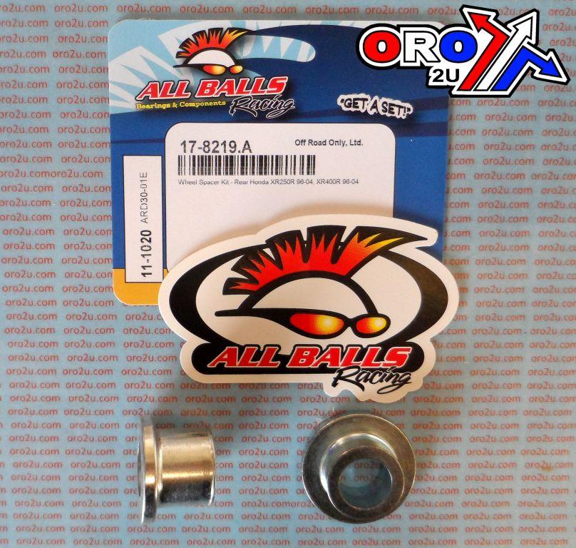 WHEEL SPACER KIT XR 96-04, ALLBALLS 11-1020 HONDA REAR thumbnail 2