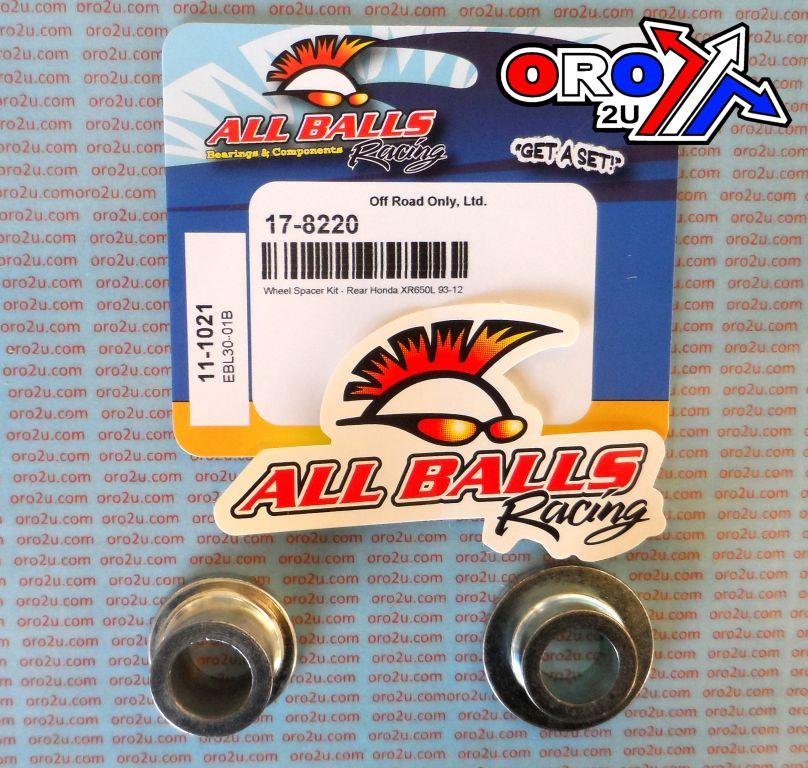 WHEEL SPACER KIT XR650L 93-13, ALLBALLS 11-1021 HONDA REAR thumbnail 2