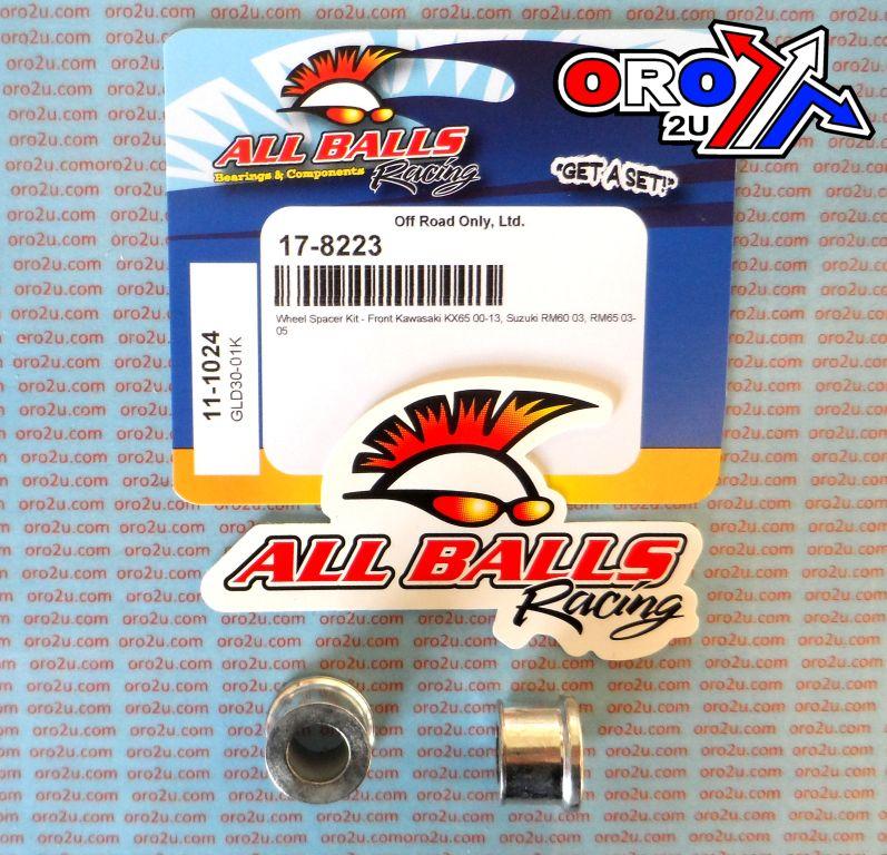 WHEEL SPACER KIT KX65 FRONT, ALLBALLS 11-1024 KAW / SUZ thumbnail 2
