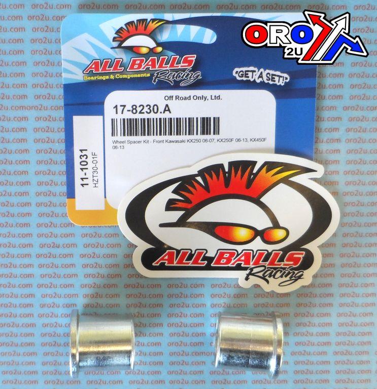 WHEEL SPACER KIT KXF 06-13 FR, ALLBALLS 11-1031 KAWASAKI thumbnail 2