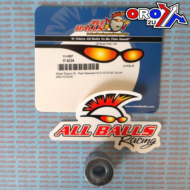 WHEEL SPACER KIT KLX DRZ, ALLBALLS 11-1037 KAW / SUZ thumbnail 2