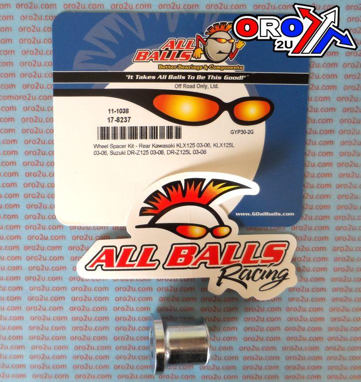 WHEEL SPACER KIT KLX DRZ, ALLBALLS 11-1038 KAW / SUZ thumbnail 2