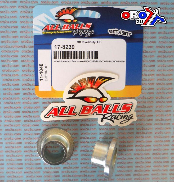 WHEEL SPACER KIT KX 90-96, ALLBALLS 11-1040 KAWASAKI thumbnail 2
