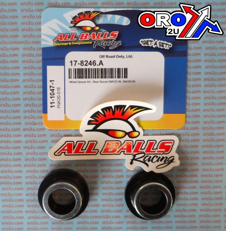 WHEEL SPACER KIT RM 1995, ALLBALLS 11-1047-1 SUZUKI REAR thumbnail 2
