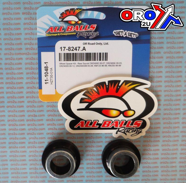 WHEEL SPACER KIT RM 96-99, ALLBALLS 11-1048-1 SUZUKI REAR thumbnail 2