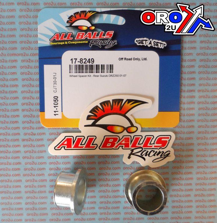 WHEEL SPACER KIT DRZ250 01-07, ALLBALLS 11-1050 SUZUKI REAR thumbnail 2