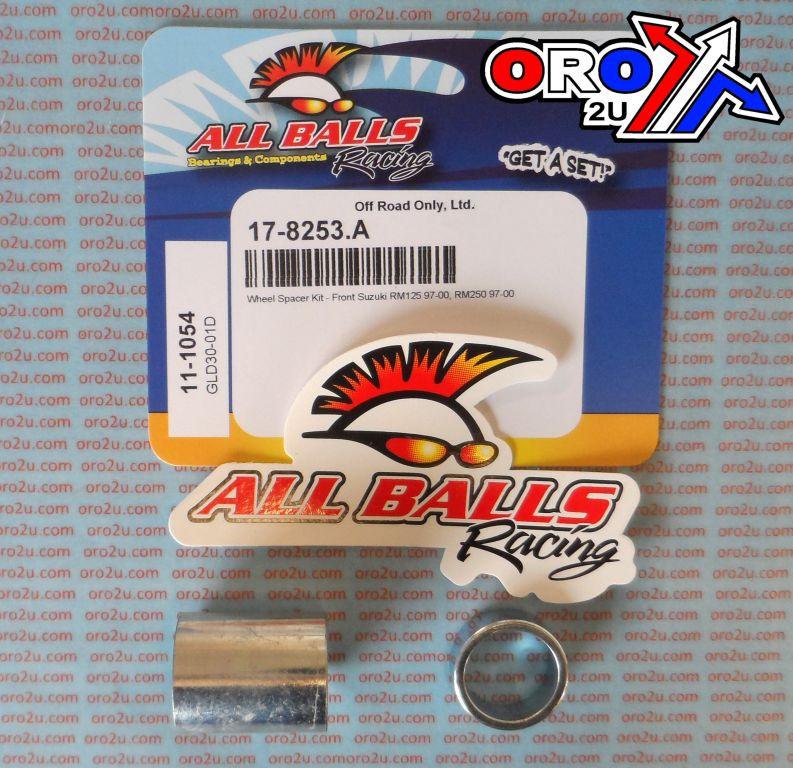 WHEEL SPACER KIT RM125 97-00, ALLBALLS 11-1054 FRONT RM250 thumbnail 2