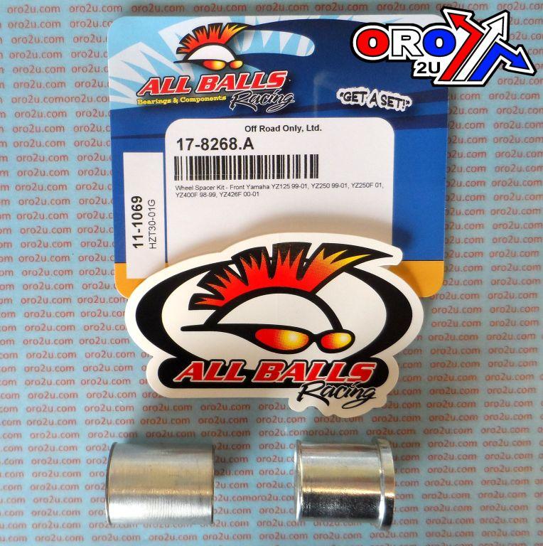 WHEEL SPACER KIT YZ 99-01, ALLBALLS 11-1069 YAMAHA thumbnail 2
