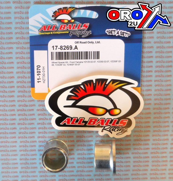 WHEEL SPACER KIT YZ 02-07, ALLBALLS 11-1070 YAMAHA thumbnail 2