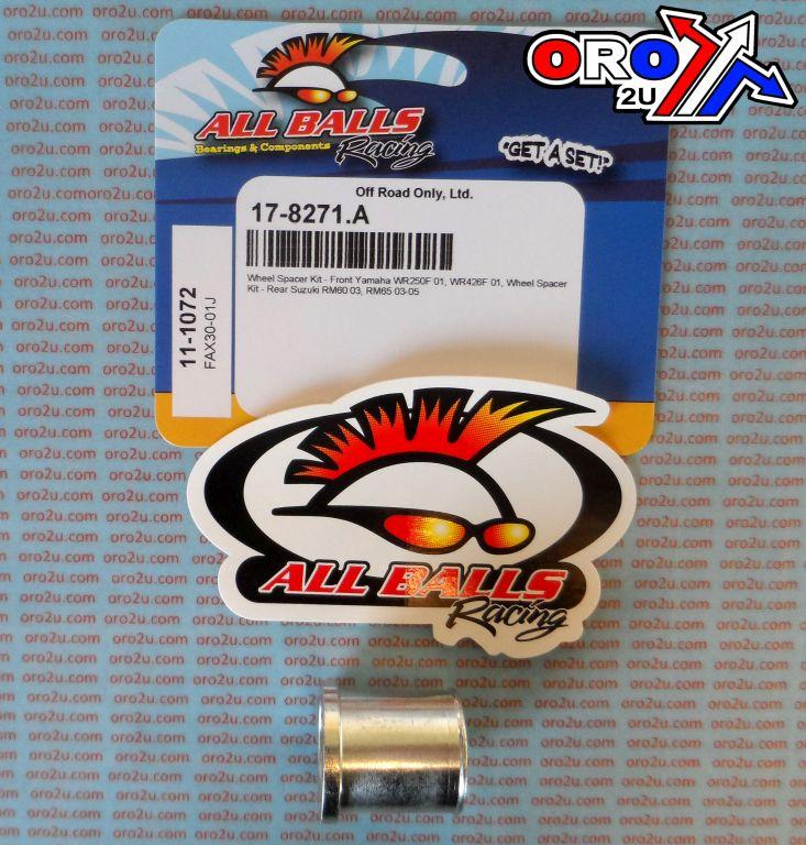 WHEEL SPACER KIT WRF RM65, ALLBALLS 11-1072 YAM / SUZ thumbnail 2