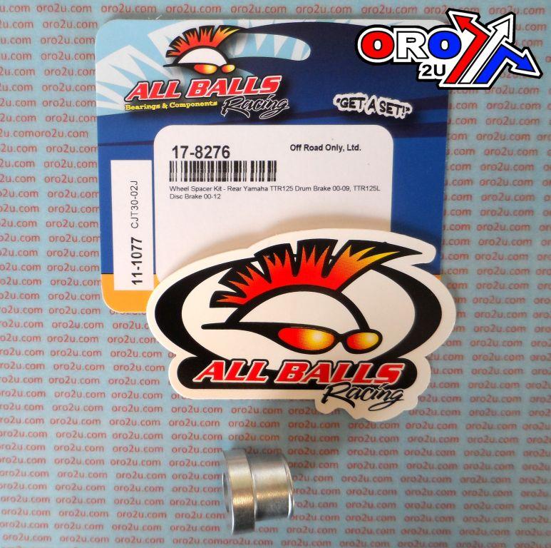 WHEEL SPACER KIT TTR125, ALLBALLS 11-1077 YAMAHA thumbnail 2
