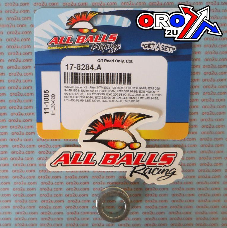 WHEEL SPACER KIT KTM 93-99, ALLBALLS 11-1085 thumbnail 2