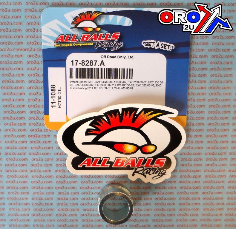 WHEEL SPACER KIT KTM, ALLBALLS 11-1088 thumbnail 2